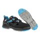 Albatros Forge Air Black/Blue Low S1 ESD FO SR munkavédelmi szandál Fekete / Kék - 40