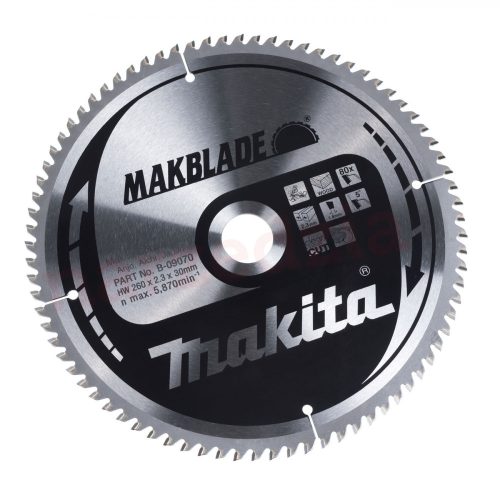 Makita körfűrészlap Makblade 260x30mm Z80