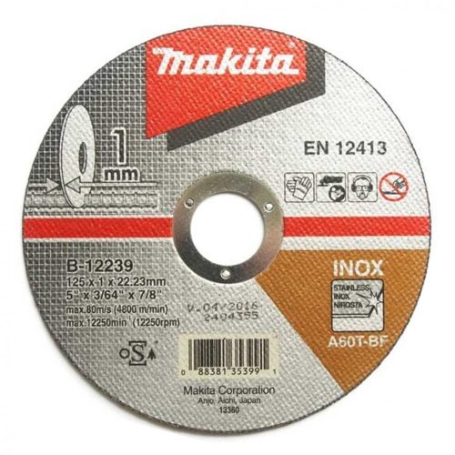 Makita vágókorong INOX 125x1,0x22,23mm