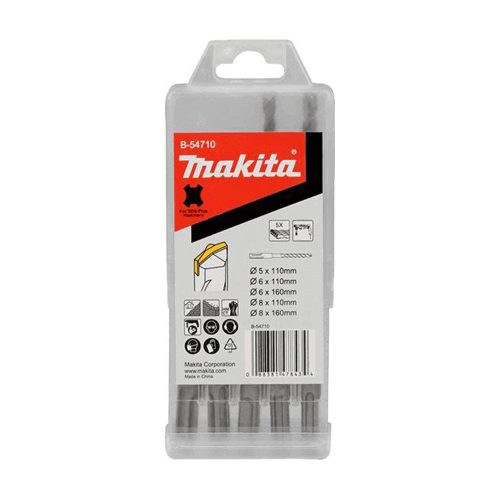 Makita SDS-Plus V-plus fúrószár készlet 5-8mm B-54710 5 részes