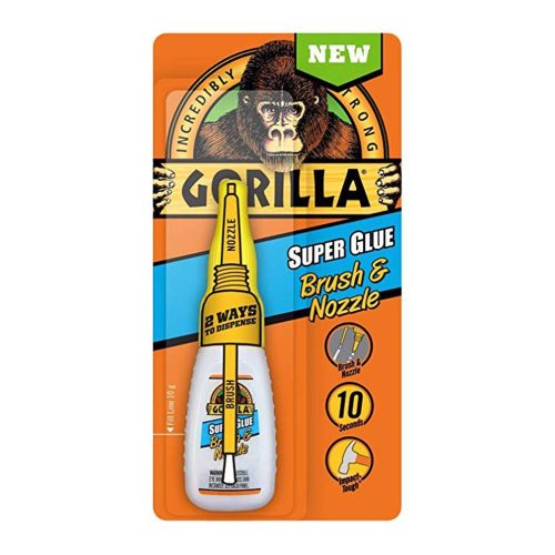 Gorilla Brush&Nozzle szupererős pillanatragasztó 12g (4044501)