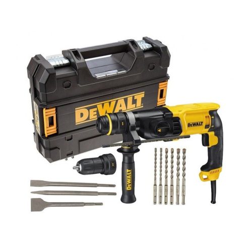 Dewalt SDS-Plus fúró-vésőkalapács D25134KP-QS 800W