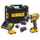 Dewalt akkus cserélhető tokmányos fúrócsavarozó DCD703L2T-QW 12V 2x3,0 Ah