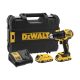 Dewalt akkus ütvefúró-csavarozó DCD709D2T-QW XR 18V 2x2,0