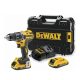 Dewalt akkus fúrócsavarozó DCD791D2-QW 18V 2x2,0 Ah, TSTAK kofferben