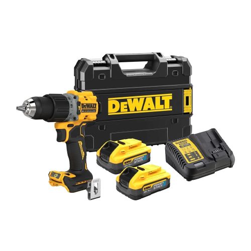 Dewalt akkus ütvefúró-csavarozó DCD805H2T-QW 18V 2x5,0 Ah, TSTAK kofferben