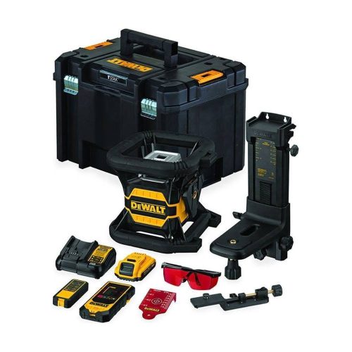 Dewalt akkus piros forgólézer DCE080D1RS-QW XR 18V