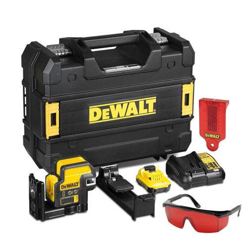 Dewalt akkus piros keresztlézer DCE0822D1R-QW 10,8V 2,0Ah