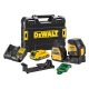 Dewalt akkus zöld keresztvonalas szintezőlézer DCE088D1G18-QW 12/18V