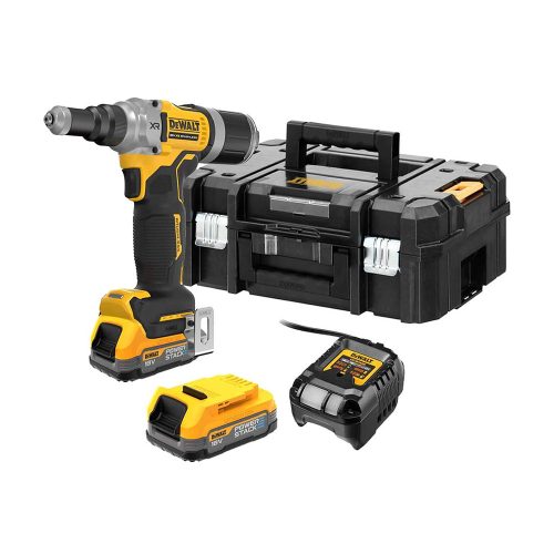 Dewalt akkus popszegecselő DCF403D2GT-QW 18V 2x2,0 Ah