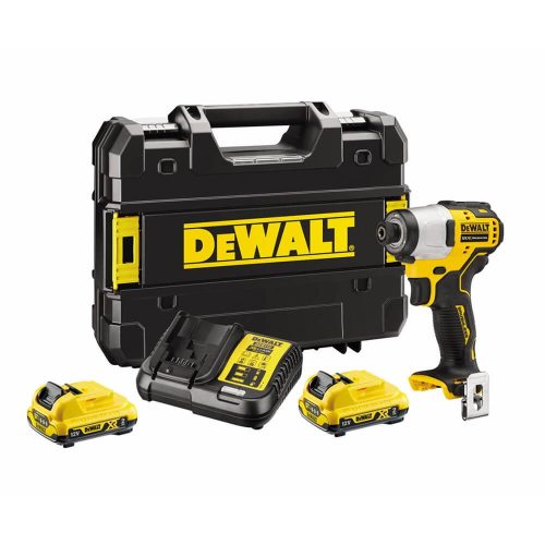 Dewalt akkus ütvecsavarozó DCF801D2-QW 12V 2x2,0Ah