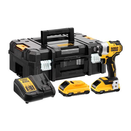 Dewalt akkus ütvecsavarozó DCF809D2T-QW 18V 2x2,0 Ah, TSTAK kofferben