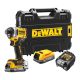 Dewalt akkus ütvecsavarozó DCF860E2T-QW 18V XR 2x1,7 Ah, TSTAK kofferben