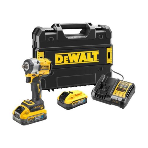 Dewalt akkus ütvecsavarozó DCF921H2T-QW 18 V 2x5,0 Ah, TSTAK kofferben