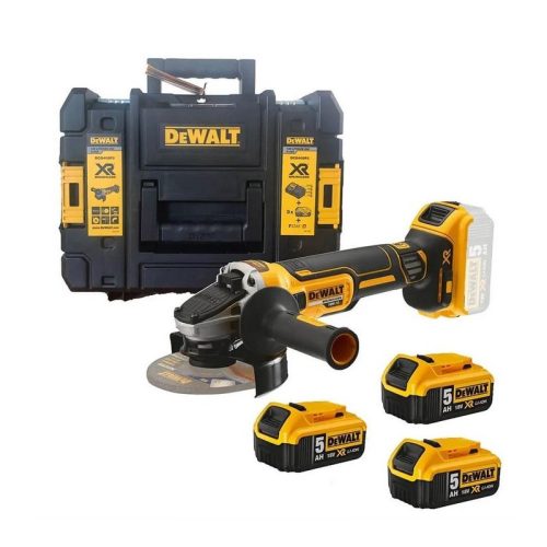 Dewalt akkus sarokcsiszoló DCG405P3-QW 18V XR 3x5,0Ah