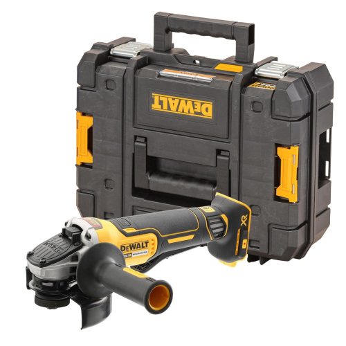 Dewalt akkus sarokcsiszoló DCG406NT-XJ 18V alapgép, TSTAK kofferben