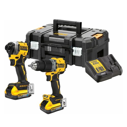 Dewalt akkus gépszett DCK2050H2T-QW (DCF850+DCD805) 18V XR 2x5,0 Ah, TSTAK kofferben