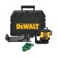 Dewalt akkus zöld vonallézer DCLE34031N-XJ 18V alapgép, TSTAK kofferben