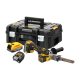 Dewalt akkus szalagcsiszoló XR DCM200E2T-QW 18V 2x1,7 Ah