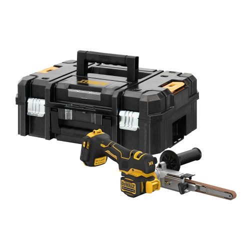 Dewalt akkus szalagcsiszoló XR DCM200NT-XJ 18V alapgép