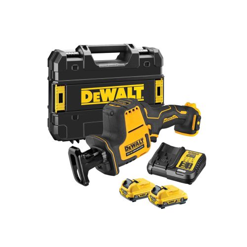 Dewalt akkus kompakt orrfűrész DCS312D2-QW 12V 2x2,0 Ah