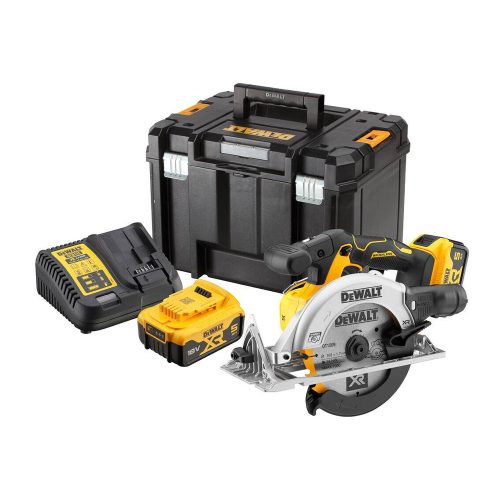 Dewalt akkus körfűrész 165 mm DCS565P2-QW 18V 2x5,0 Ah