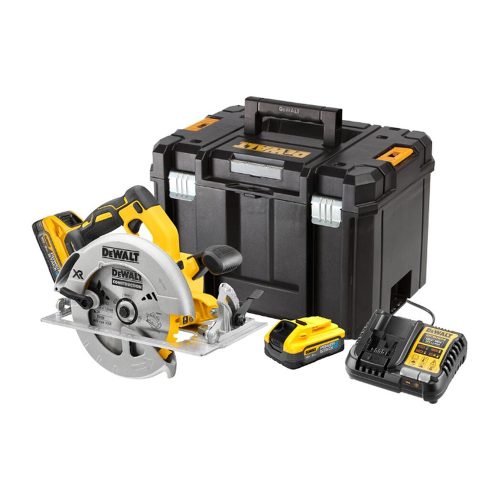 Dewalt akkus körfűrész DCS570H2T-QW 18V 2x5,0 Ah, TSTAK kofferben