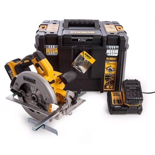 Dewalt akkus körfűrész DCS570P2-QW 18V XR 2x5,0Ah