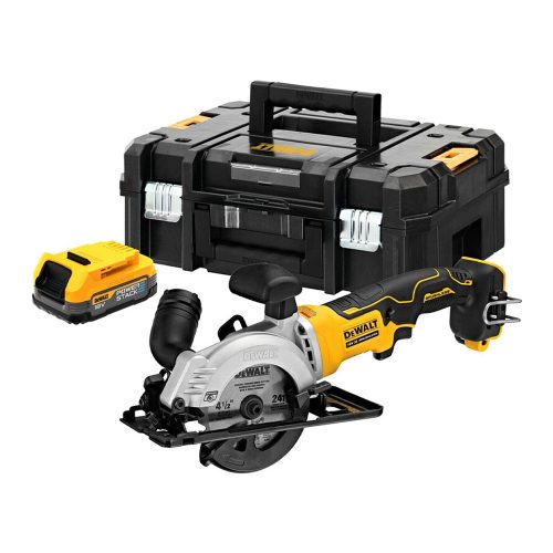 Dewalt akkus körfűrész DCS571E1T-XJ 18V 1x1,7 Ah, TSTAK kofferben