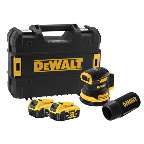 Dewalt akkus excentercsiszoló DCW210P2-QW 18V 2x5,0Ah