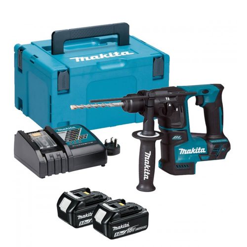 Makita akkus SDS-Plus fúrókalapács DHR171RTJ 18V 2x5,0Ah