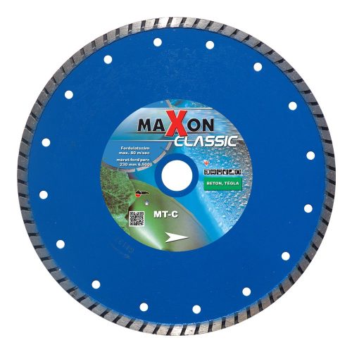 Diatech Maxon turbó gyémánt vágótárcsa 300x30/25,4x7mm