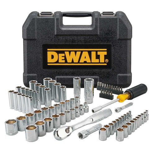 Dewalt mechanikus szerszámkészlet 1/4", 3/8" 84 részes DWMT81531-1