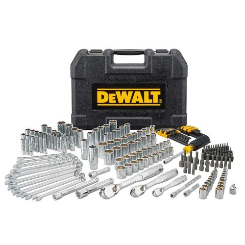 Dewalt mechanikus szerszámkészlet 1/4", 3/8", 1/2" 205 részes DWMT8