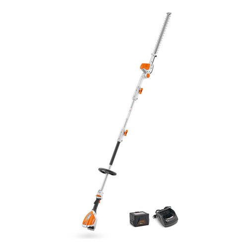 STIHL HLA 56 akkus magassági sövénynyíró AK rendszer 36V AK 20 akkumulátorral és AL 101 töltővel, 45cm