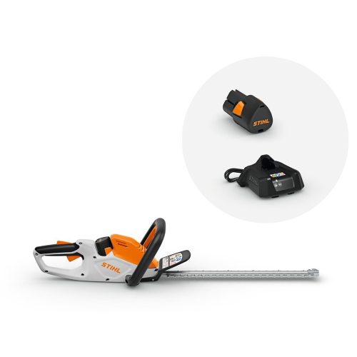 STIHL HSA 30 akkus sövénynyíró AS rendszer 10,8V AS 2 akkumulátorral és AL 1 töltővel, 45cm