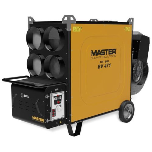 Master gázolajos hőlégfúvó BV691TR 220kW, centrifugális ventilátorral