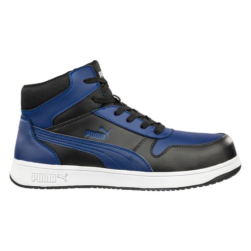 Puma Frontcourt BLUE/BLK Mid S3L ESD FO HRO SR munkavédelmi bakancs Kék / Fekete - 46