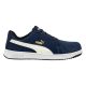 Puma Iconic Suede Navy Low S1PL ESD FO HRO SR munkavédelmi cipő Kék - 40