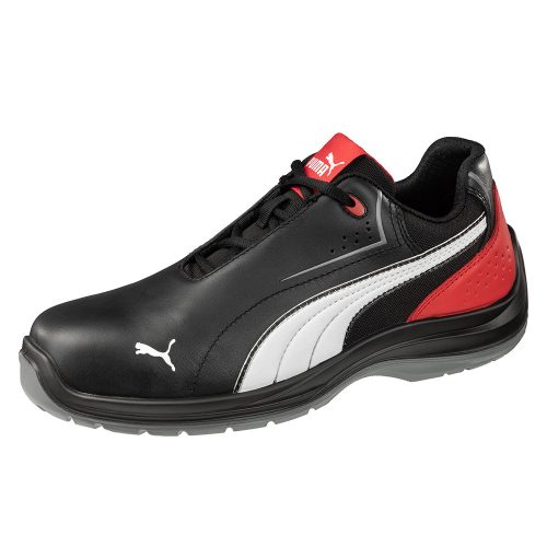 Puma Touring Black Low S3 ESD SRC munkavédelmi cipő Fekete - 37