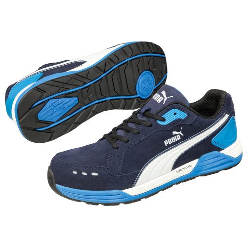 Puma Airtwist Blue Low S3 ESD HRO SRC munkavédelmi cipő Kék - 40