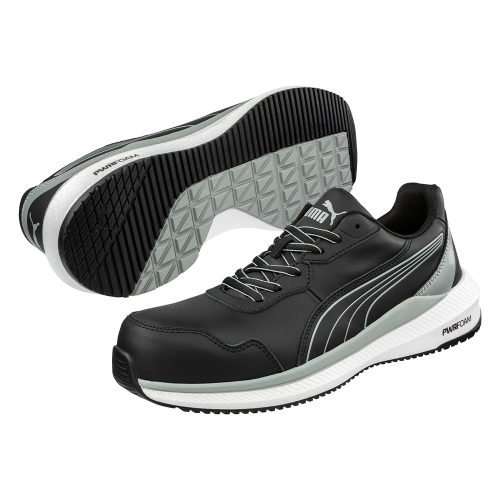 Puma Zoom Black S3S ESD FO HRO SR munkavédelmi cipő  - 48