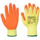 Portwest A150 Classic Grip latex kesztyű Sárga / Narancs - L