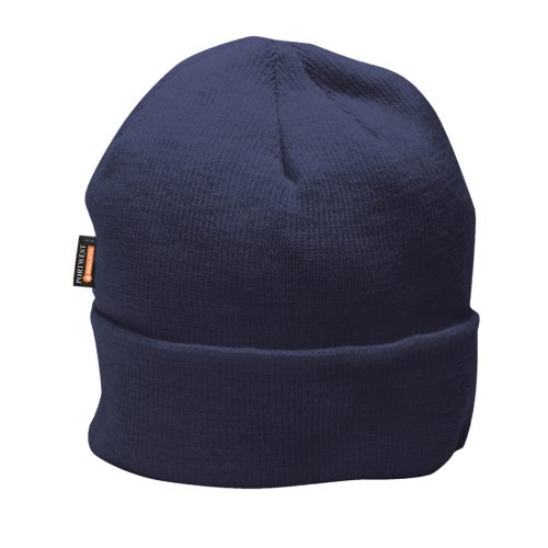 Portwest B013 Bélelt kötött sapka Navy