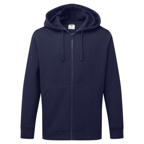 Portwest B312 Zippzáras kapucnis pulóver Navy - XL