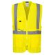 Portwest C357 Hi-Vis Executive mellény tablet zsebbel Sárga - S