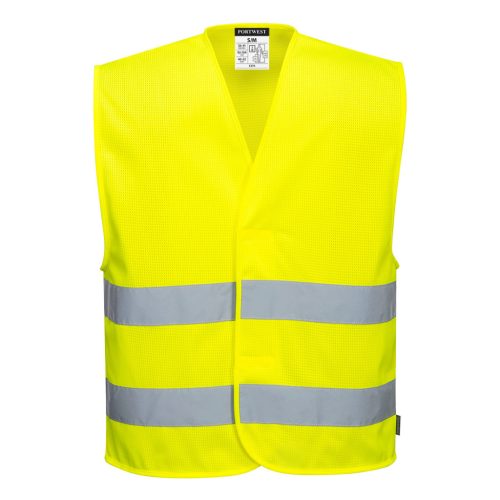 Portwest C374 MeshAir Hi-Vis kéttónusú mellény Sárga - S/M