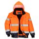 Portwest C465 Hi-Vis 3 az 1-ben kontrasztos bomber dzseki Narancs / Navy - XS