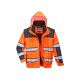 Portwest C466 Hi-Vis Classic Bomber dzseki Narancs / Navy - XXL