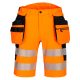 Portwest DX446 DX4 Hi-Vis Holster rövidnadrág Narancs / Fekete - 30